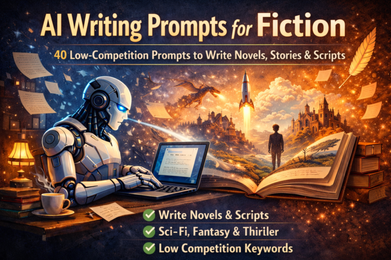 AI Writing Prompts for Fiction