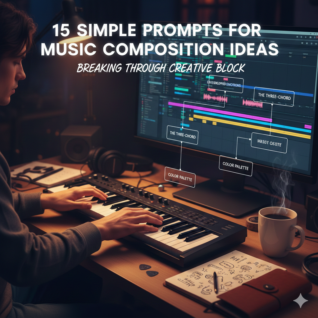 15 Simple Prompts for Your Music Composition Ideas