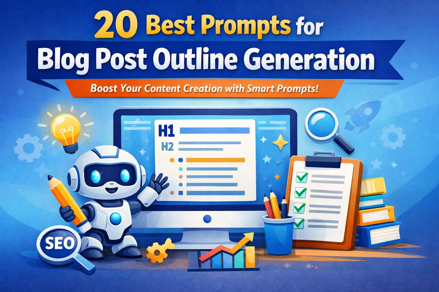 20 Best Prompts for Blog Post Outline Generation