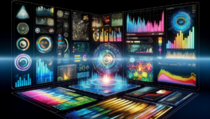 Machine learning and predictive analytics visualization powered by AI