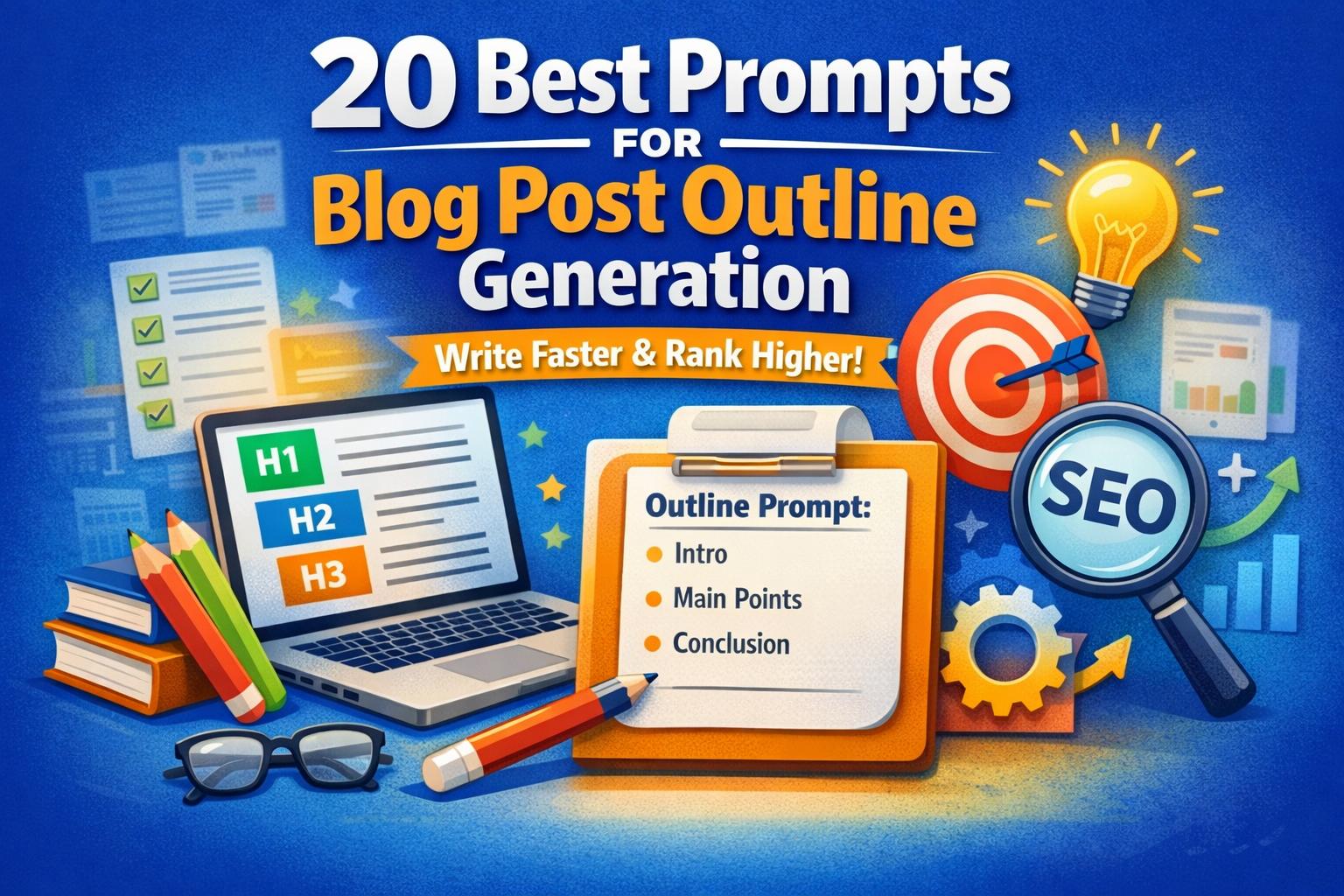 20 Best Prompts for Blog Post Outline Generation