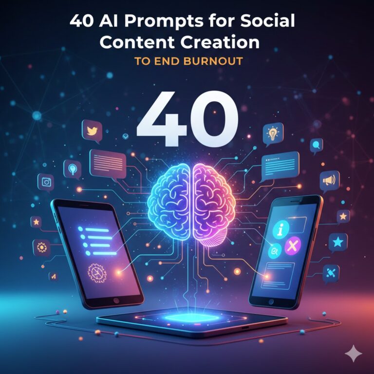 40 AI Prompts for Social Media Content Creation