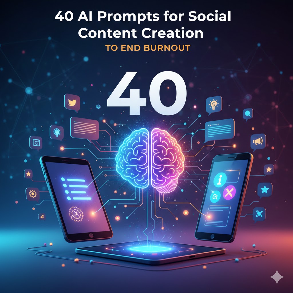 40 AI Prompts for Social Media Content Creation