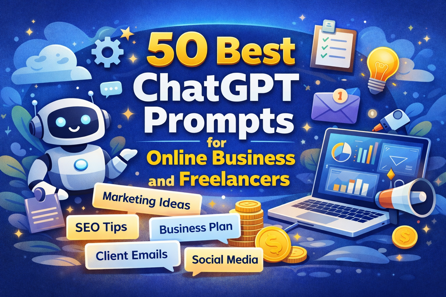 50 Best ChatGPT Prompts for Online Business