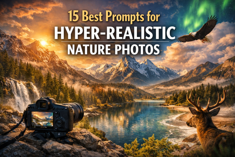 15 Best Prompts for Hyper Realistic Photos