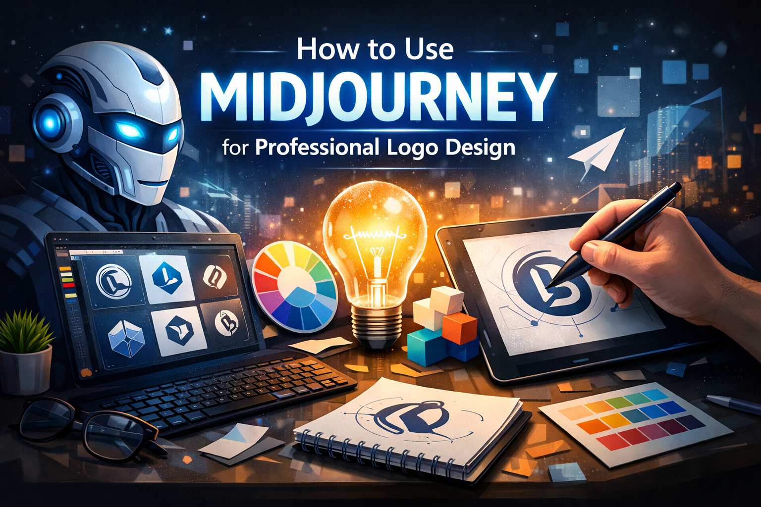How to Use Midjourney for Professional Logo Design