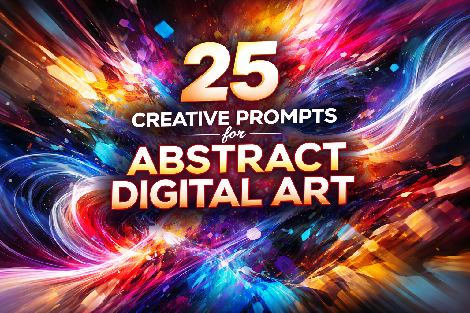 25 Creative Prompts for Abstract Digital Art