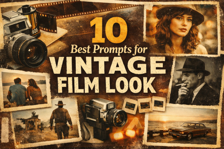 10 Best Prompts for Vintage Film Look