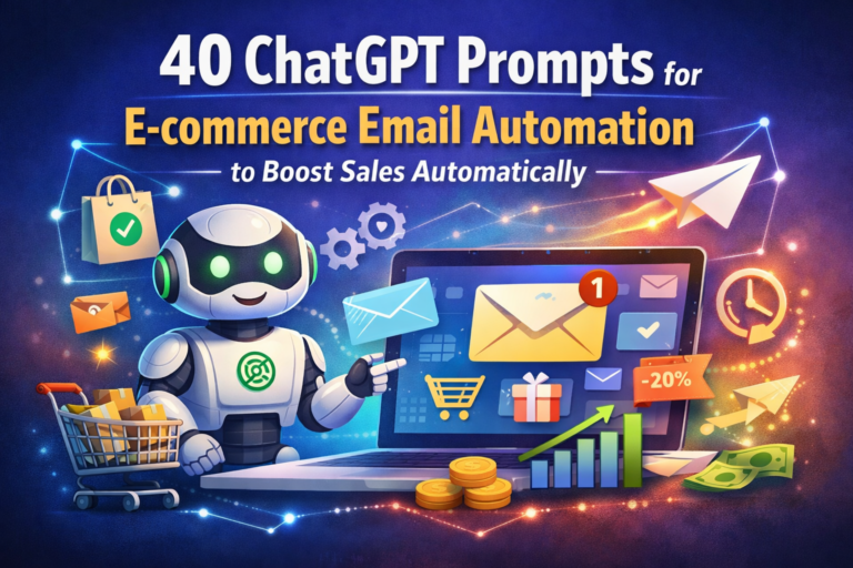 40 ChatGPT Prompts for E-commerce Email