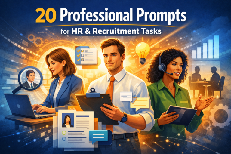 20 Professional Prompts for HR Recruitment