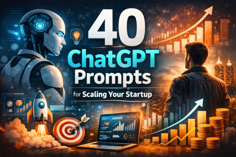 40 ChatGPT Prompts for Scaling Your Startup