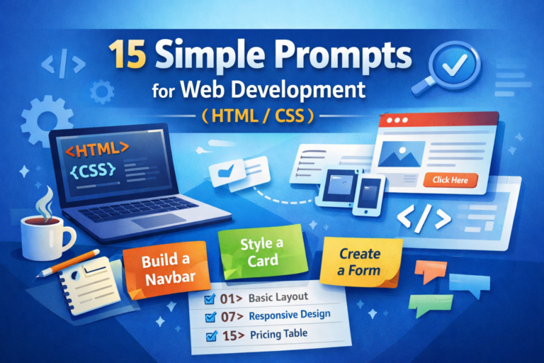 15 Simple Prompts for Web Development