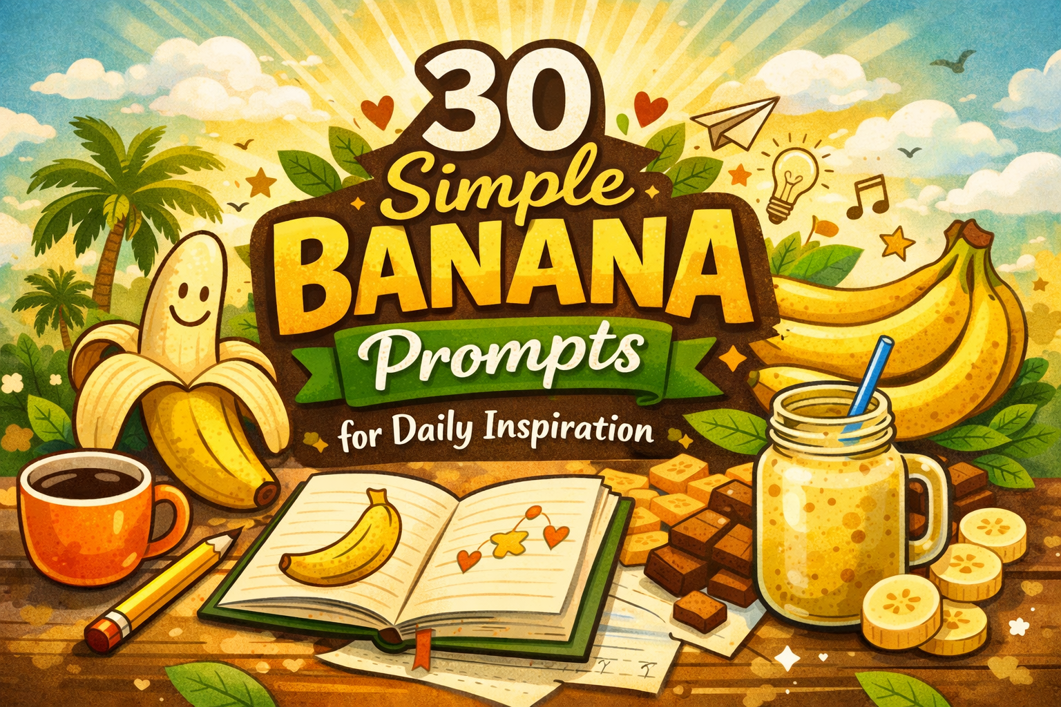 30 Simple Banana Prompts for Daily Inspiration