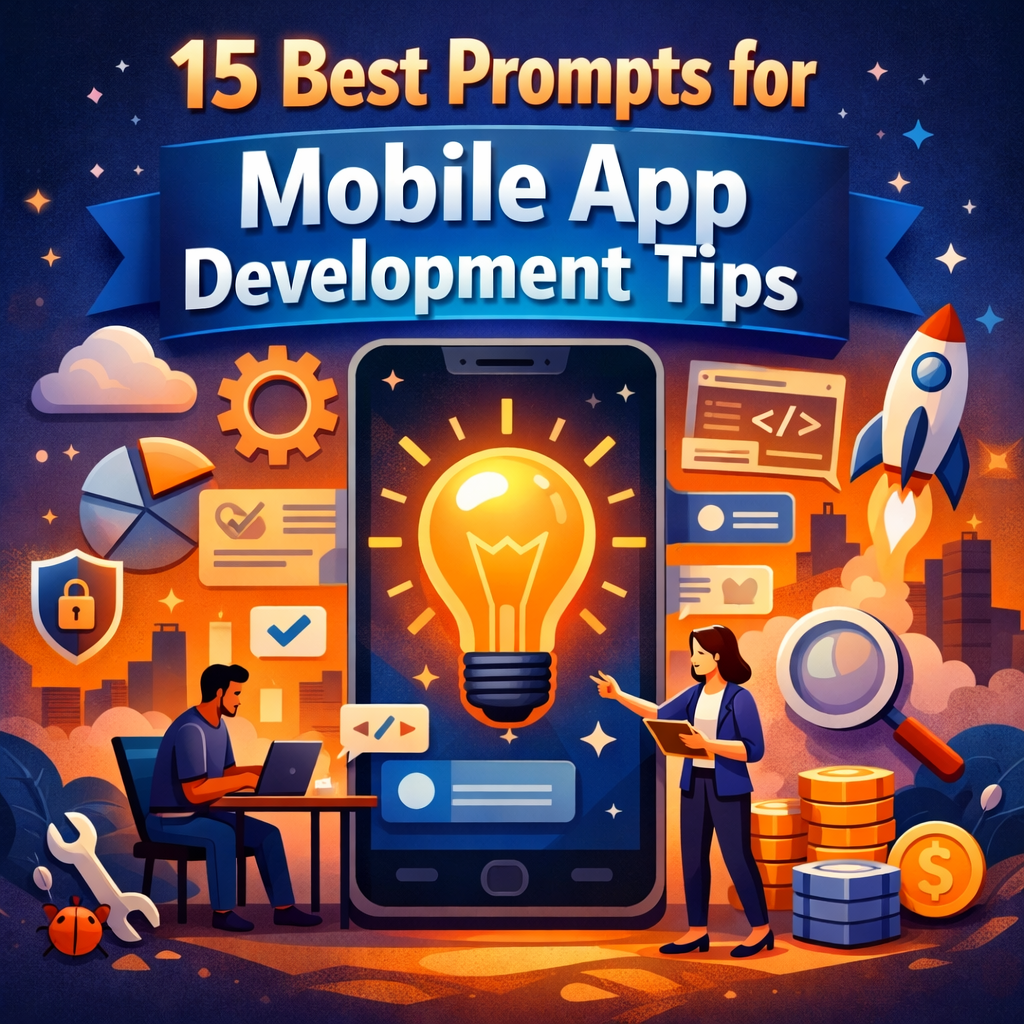 15 Best Prompts for Mobile App Development Tips