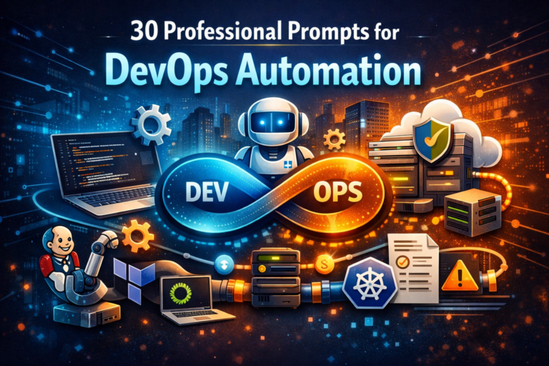 30 Professional Prompts for DevOps Automation
