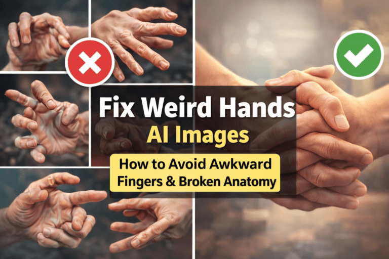 fix weird hands ai images