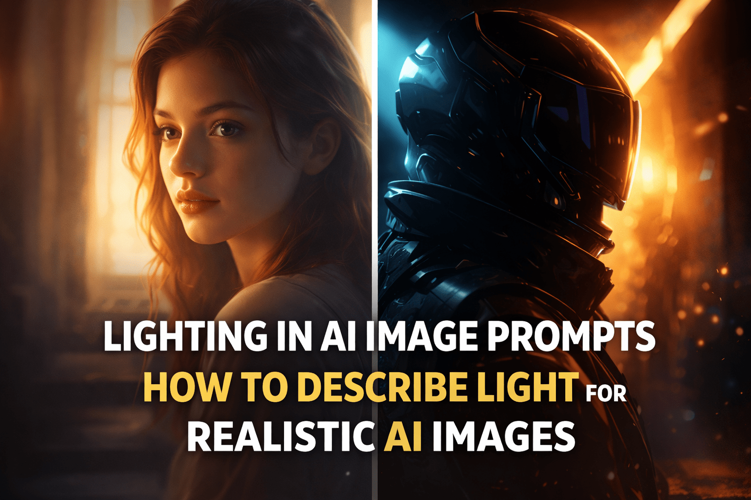 lighting in ai image prompts