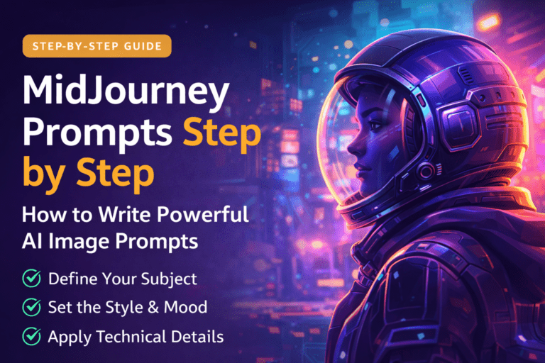 MidJourney Prompts Step by Step