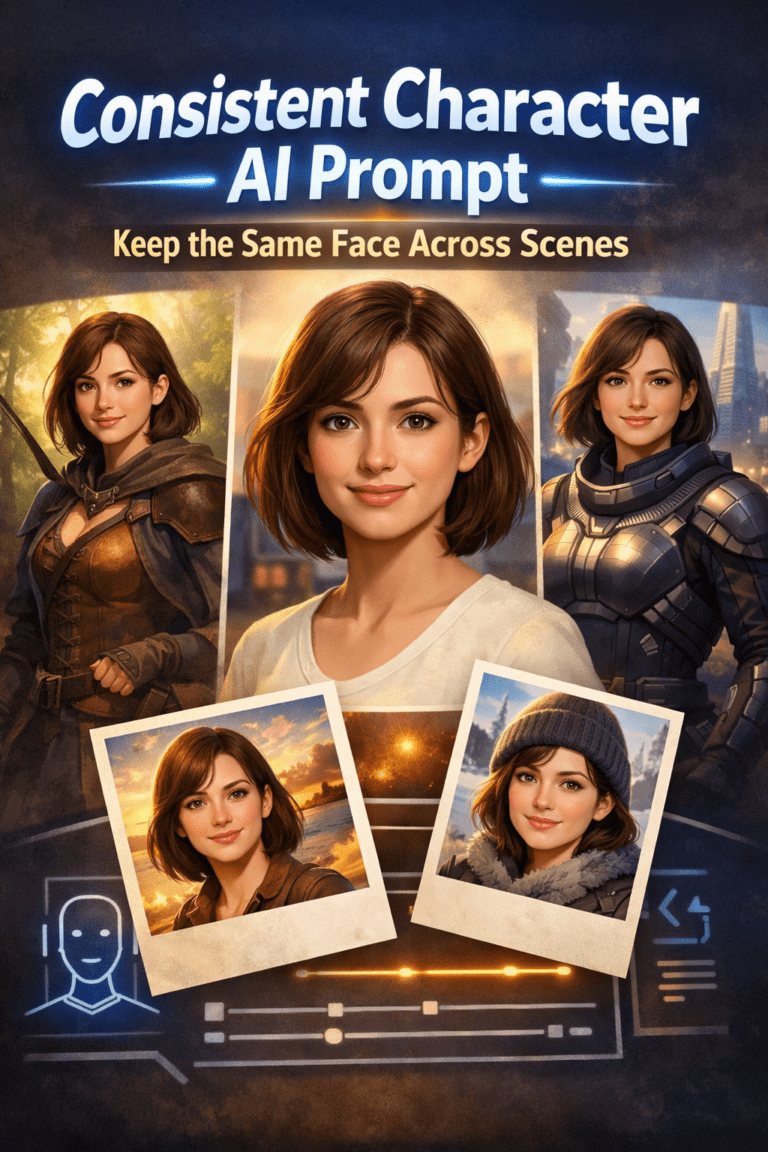 Consistent Character AI Prompts