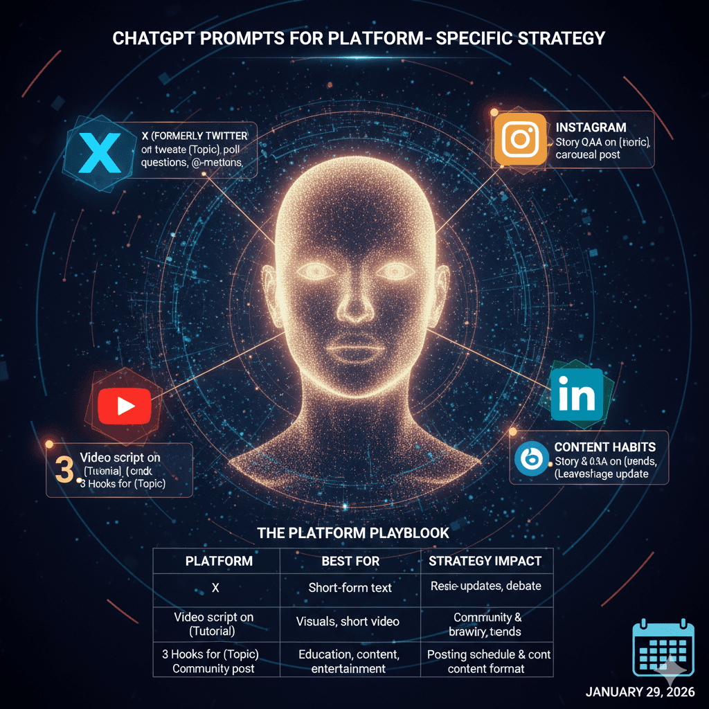 ChatGPT Prompts for Social Media Strategy (Grow Faster in 2026 ...