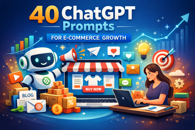 40 ChatGPT Prompts for E-commerce Growth That Actually Help You Sell More geneart an futered image