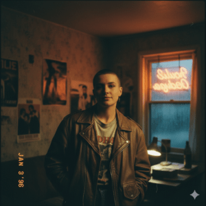 90s film portrait AI prompt