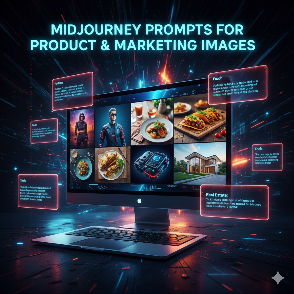 Midjourney Prompts for Product & Marketing