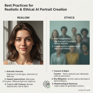 Best Practices for Realistic and Ethical AI Portrait Creation