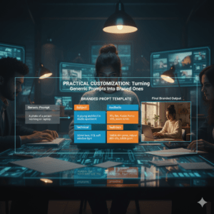 Practical Customization Turning Generic Prompts Into Branded Ones