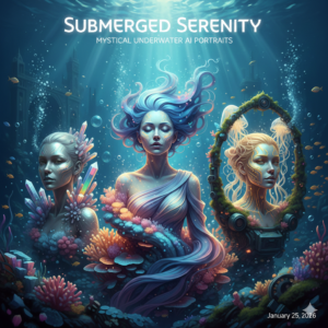 Submerged Serenity: Crafting Mystical Underwater AI Portraits