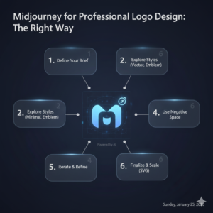 How to Use Midjourney for Professional Logo Design the Right Way