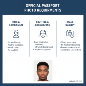 Official Passport Photo Requirements You Must Match