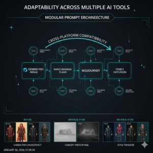 Adaptability across multiple AI tools