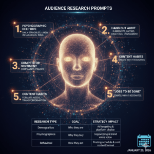 Audience Research Prompts