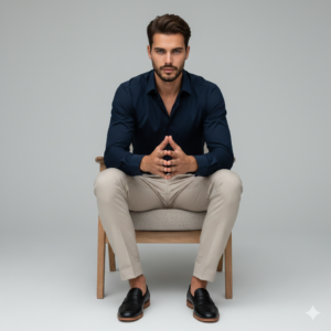 Crafting Premium Male Editorial Portraits with AI