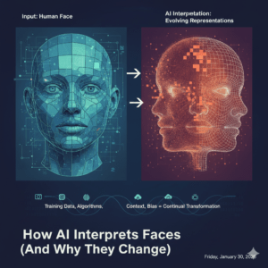 How AI Interprets Faces (And Why They Change)