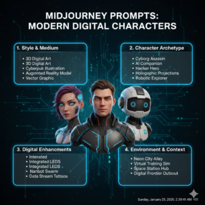 Modern Digital Characters