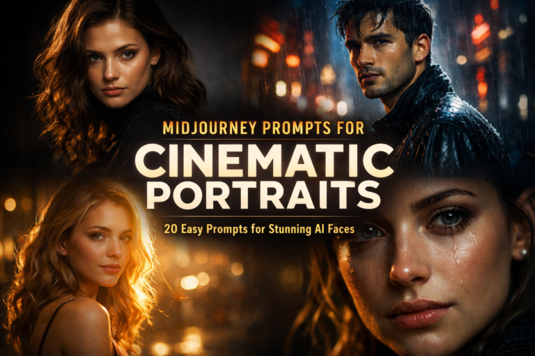 Midjourney Prompts for Cinematic Portraits