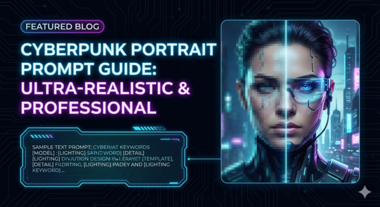Ultra Realistic Cyberpunk Portrait Prompt