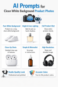 AI Prompts for Clean White Background Product Photos