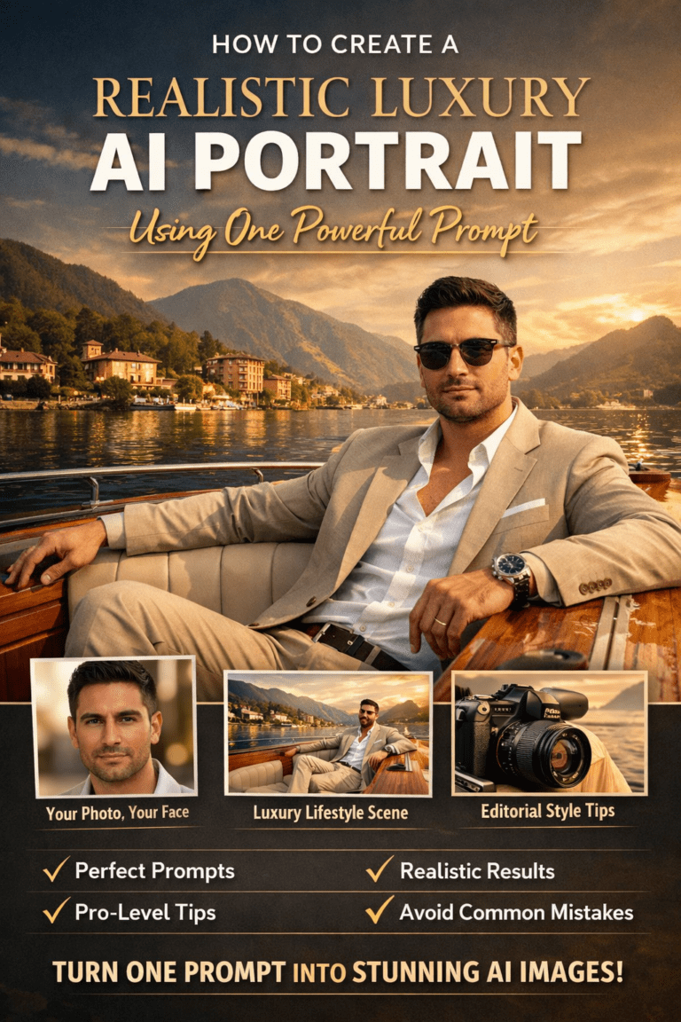 Luxury AI Portrait