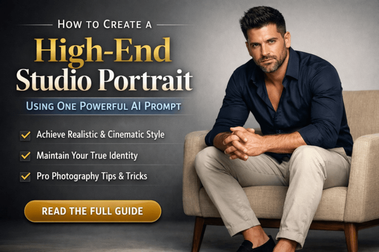 High-End Studio Portrait