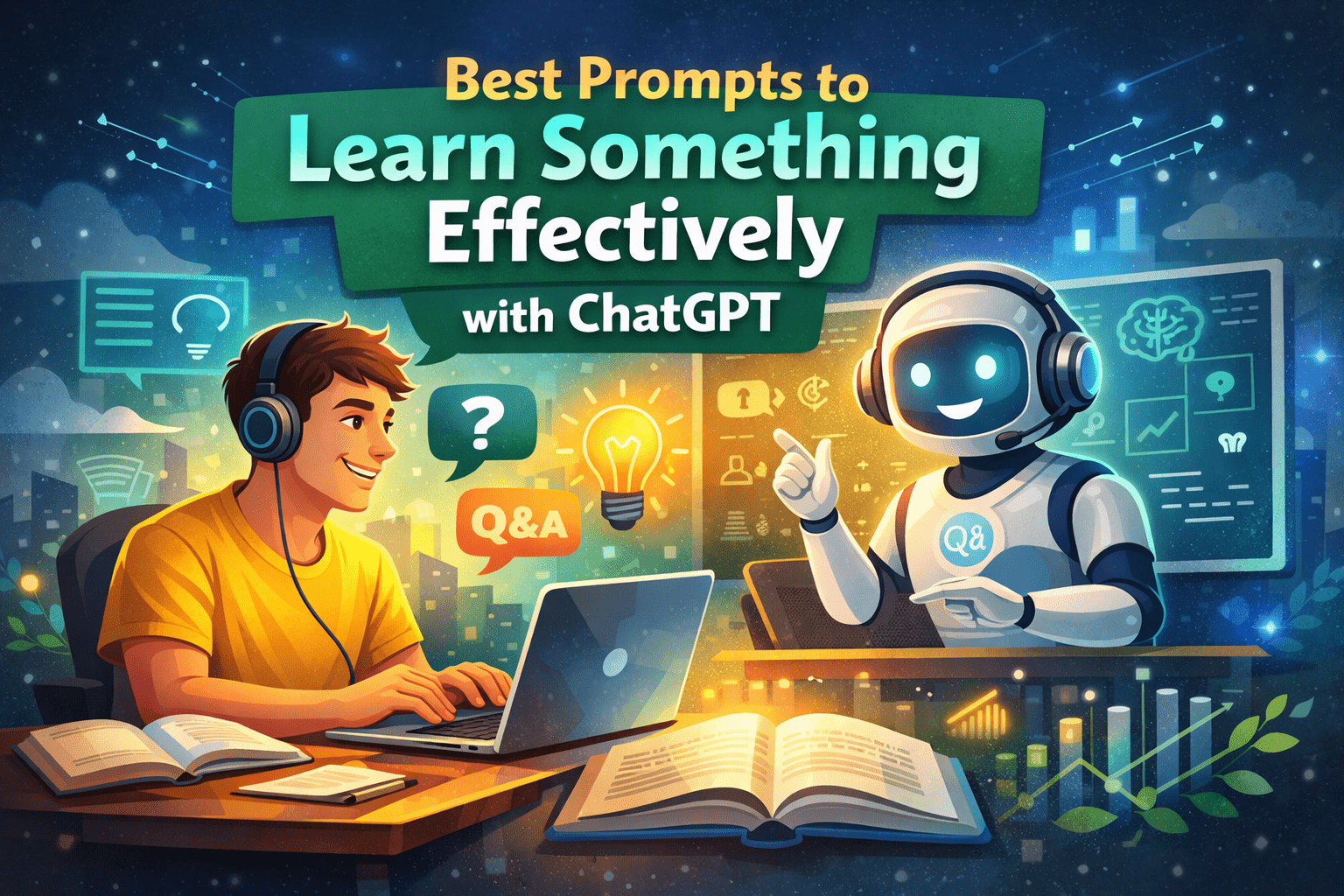best prompts to learn something effectively with ChatGPT