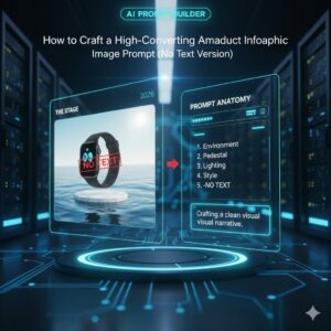 How to Craft a High-Converting Amazon Product Infographic Image Prompt (No Text Version)