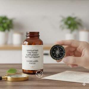 Navigating the Food Supplement Bottle Prompt Clean Label Focus
