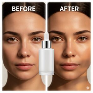 before and after product result prompt composition