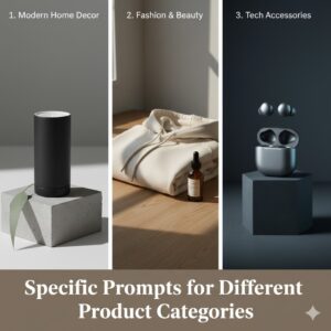 Specific Prompts for Different Product Categories