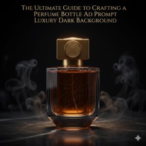 The Ultimate Guide to Crafting a Perfume Bottle Ad Prompt Luxury Dark Background