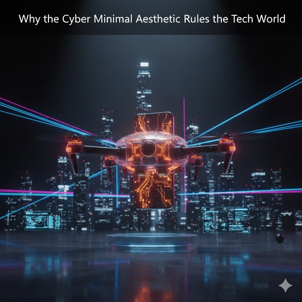 Master Tech Gadget Product Shot Prompt Cyber Minimal Studio