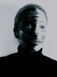 Reaction-style YouTube thumbnail created using artificial intelligence design prompts